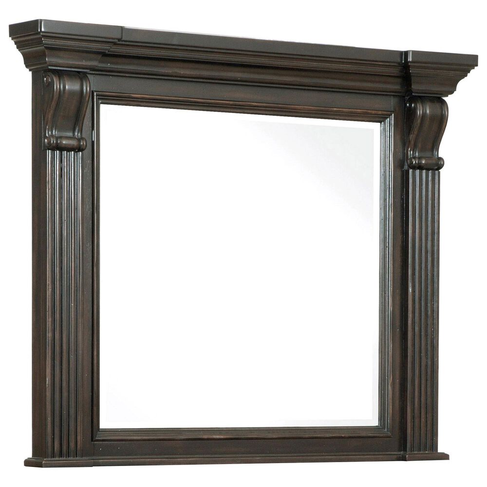 Chapel Hill Caldwell Dresser Mirror in Dark Brown Espresso, , large