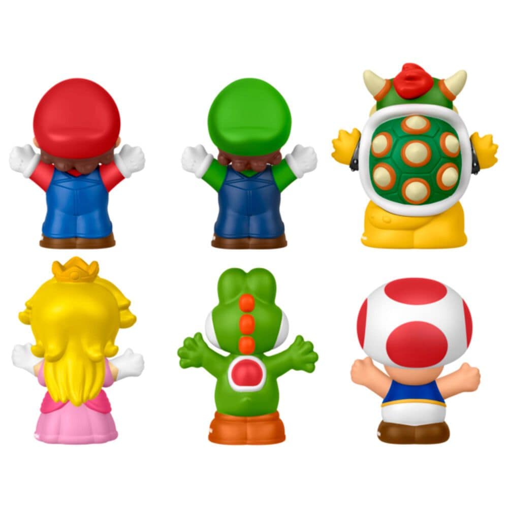 Fisher Price My Mario Figure Set 6-Pack, , large
