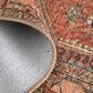 Feizy Percy 2" x 3" Brown and Rust Area Rug, , large