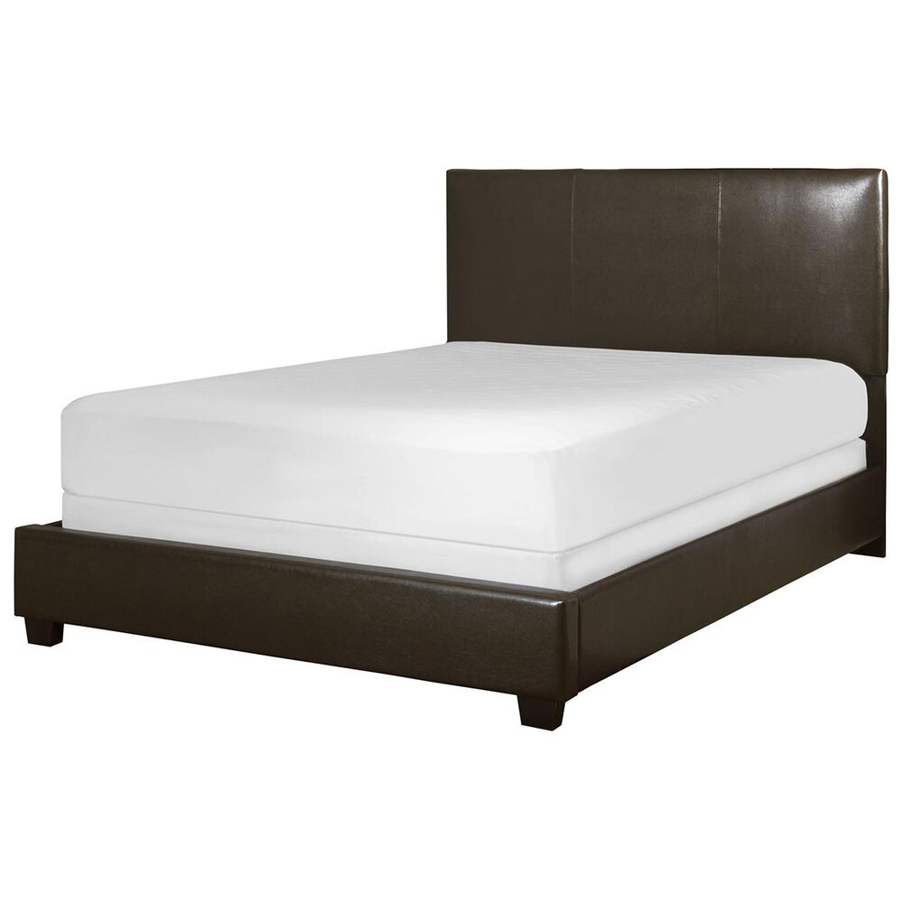 Crosley Furniture Drake King Bed Set in Brown, , large