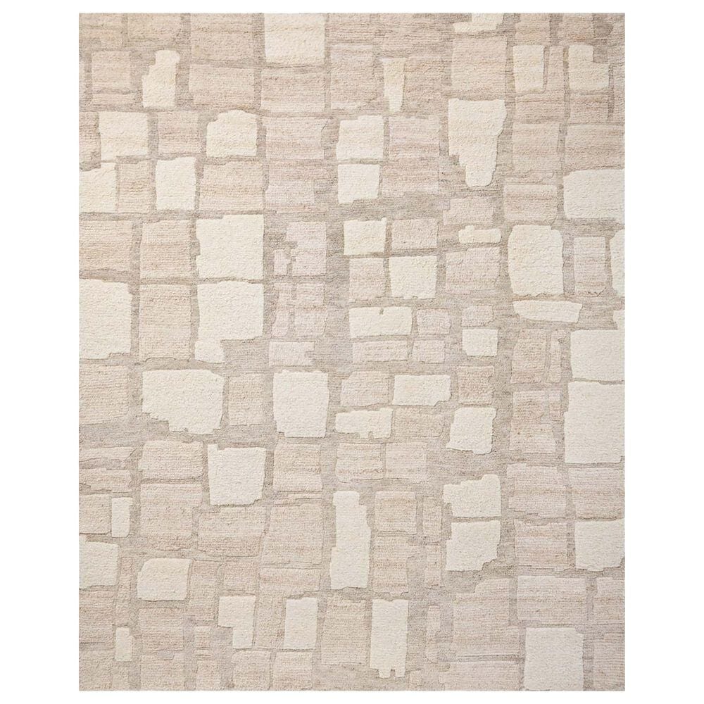 Loloi Octavia 9"6" x 13"6" Stone and Sand Area Rug, , large