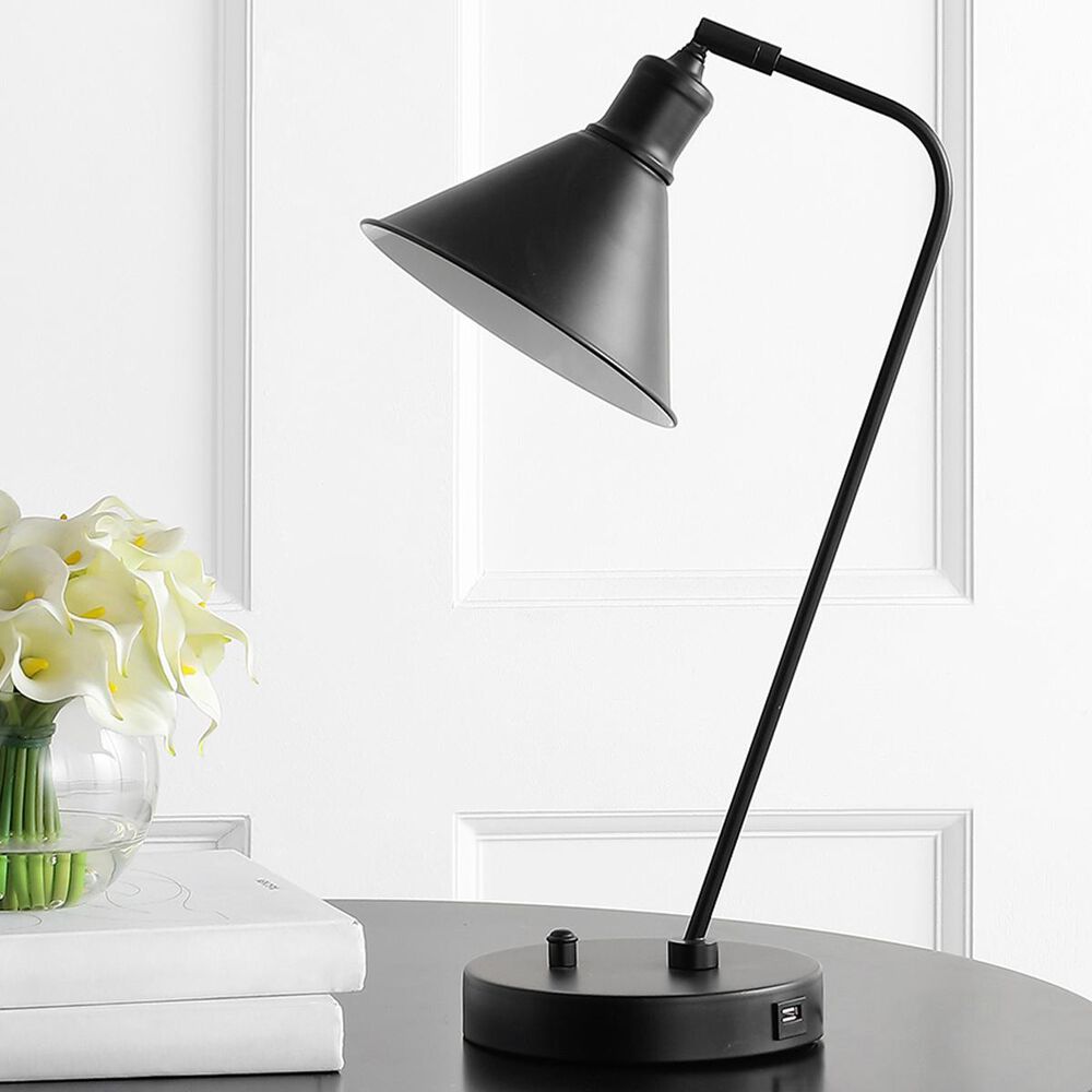 Safavieh Vance Table Lamp in Black, , large