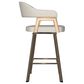 Amisco Carmen Swivel Counter Stool in Sugar Bronze, , large