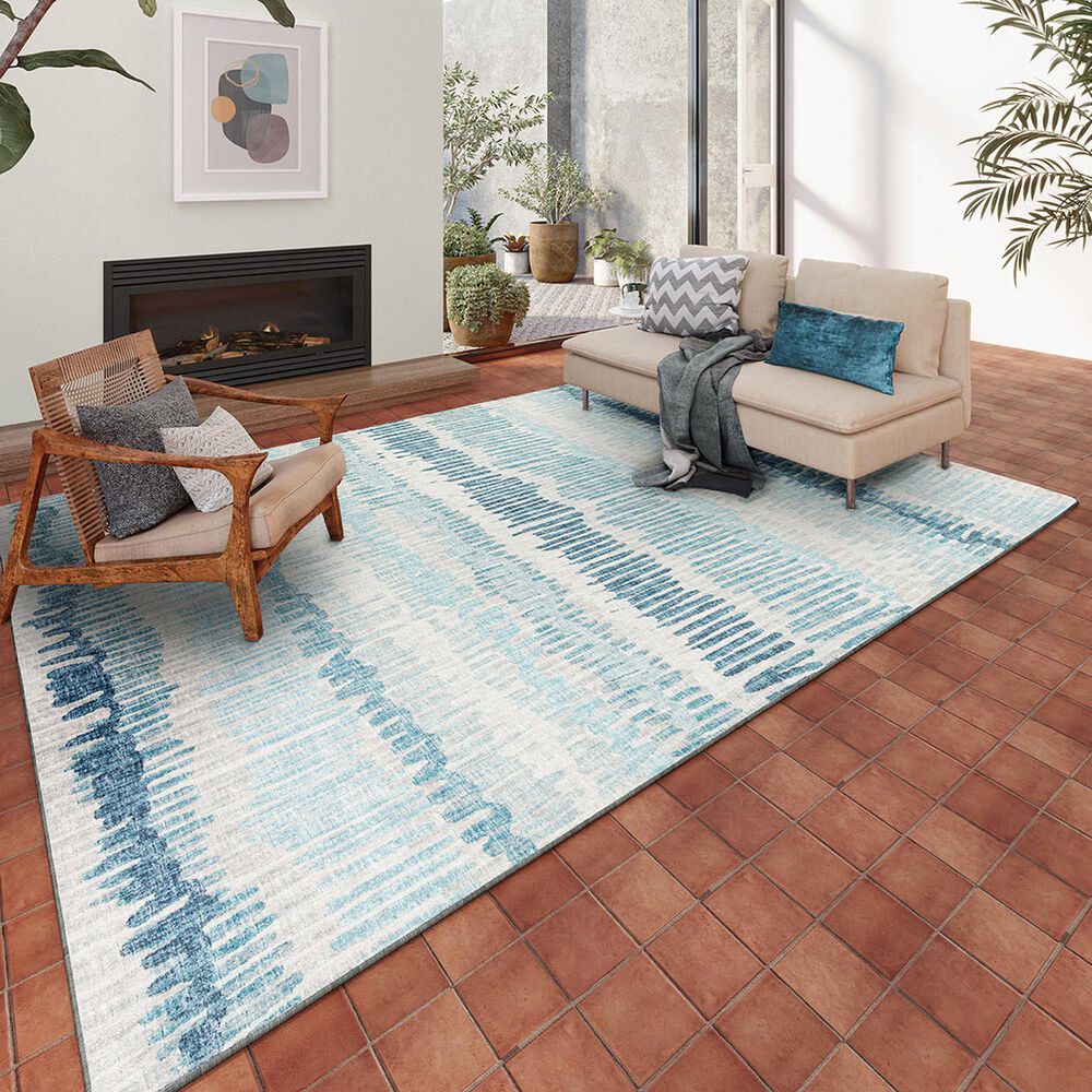 Dalyn Rug Company Winslow WL4SK 8&#39; x 10&#39; Sky Indoor/Outdoor Area Rug, , large