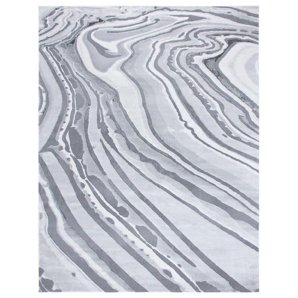 Safavieh Craft CFT843F 9" x 12" Light Grey and Grey Area Rug, , large