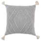 Rizzy Home 18" Pillow in Grey, , large