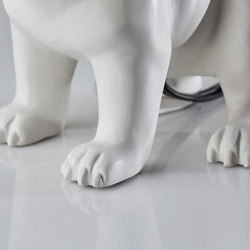 Adesso Sunny Dog Table Lamp in White, , large