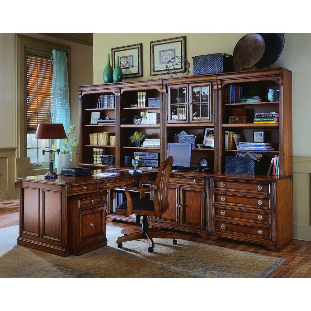 Hooker Furniture Brookhaven Lateral File in Medium Wood, , large