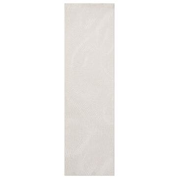 Nourison Central Park West CEP01 Ivory 2" x 6" Runner, , large