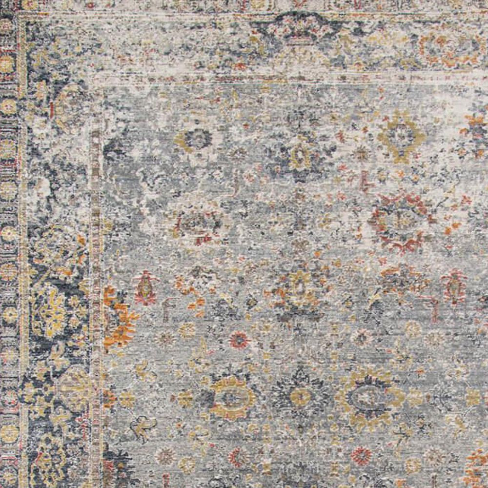 Amer Rugs Fairmont 10&#39;3&quot; x 14&#39;3&quot; Charcoal and Yellow Area Rug, , large