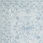 Safavieh Micro-Loop MLP504M 3" Round Light Blue and Ivory Area Rug, , large