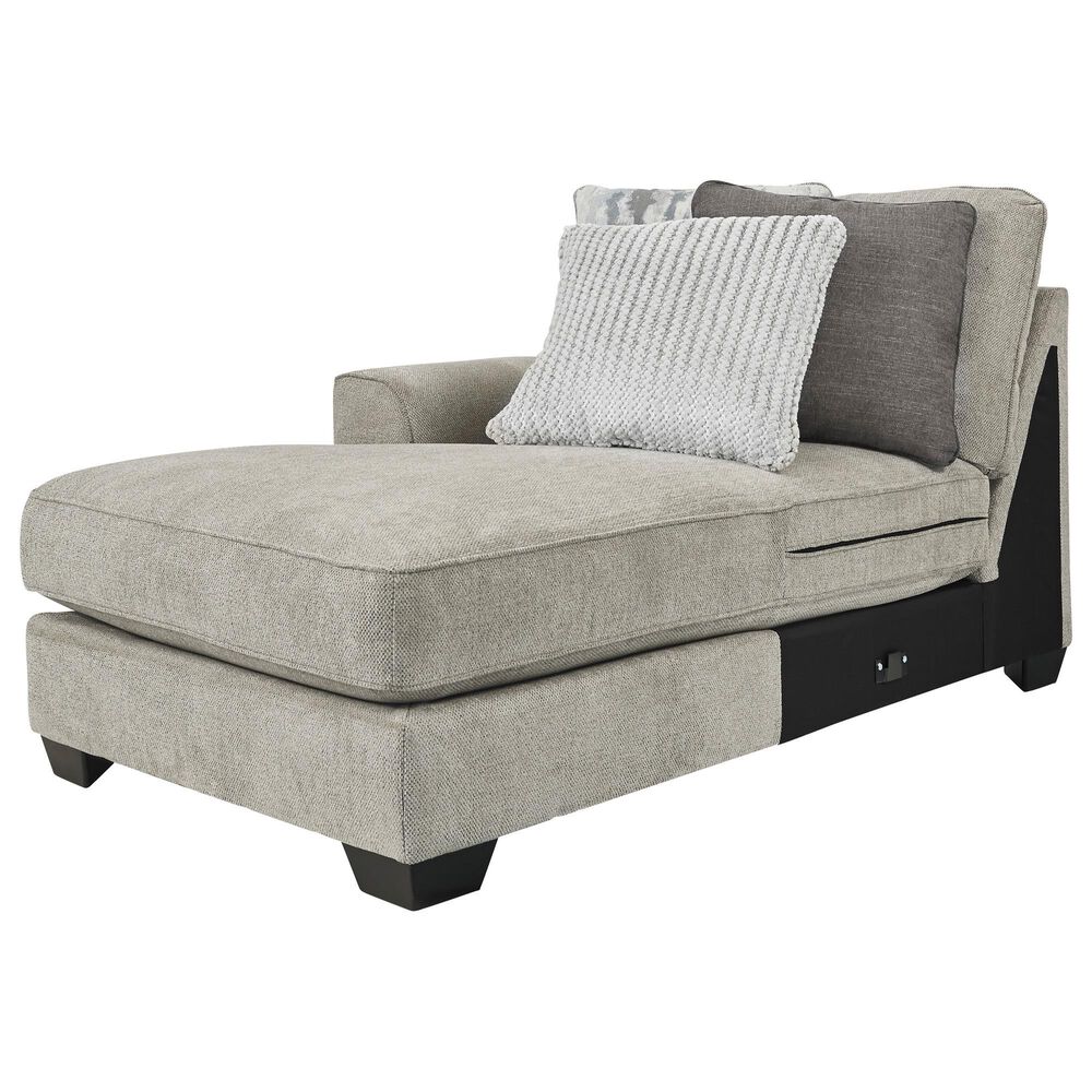 Signature Design by Ashley Ardsley 4-Piece Sectional with Chaise in Pewter, , large