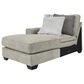 Signature Design by Ashley Ardsley 4-Piece Sectional with Chaise in Pewter, , large