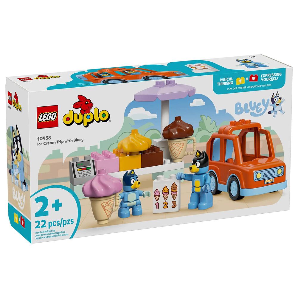 LEGO Ice Cream Trip with Bluey Building Set in Multicolor, , large