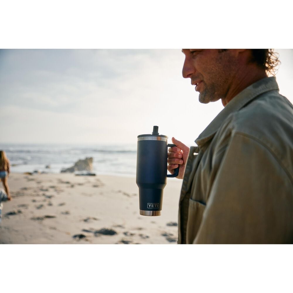 YETI Rambler 40 oz Travel Str Mug Navy, , large