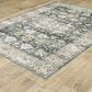Oriental Weavers Charleston Floral 7"6" x 10" Charcoal Area Rug, , large