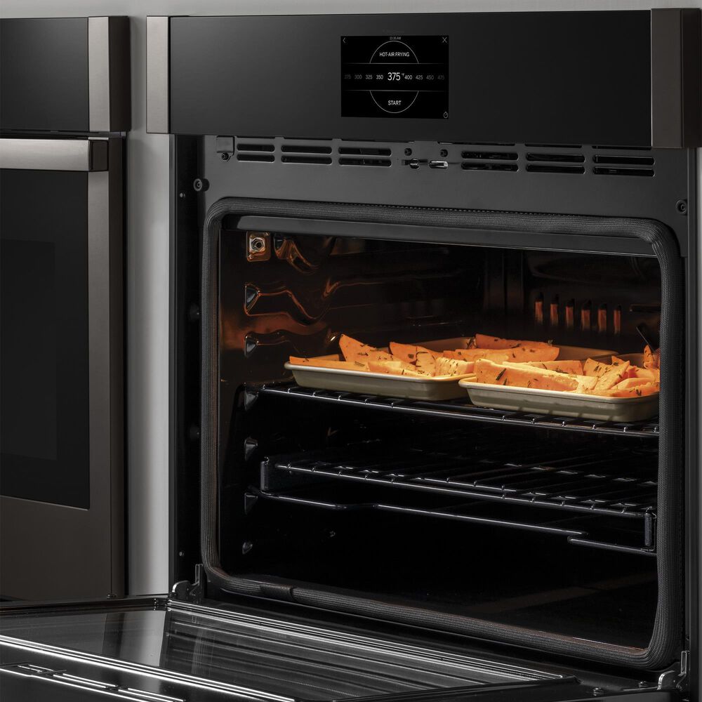 GE Profile 2-Piece Kitchen Package with Stainless Steel 30" Smart Built-In Single Wall Oven and Black 30" Energy Star Induction Cooktop, , large