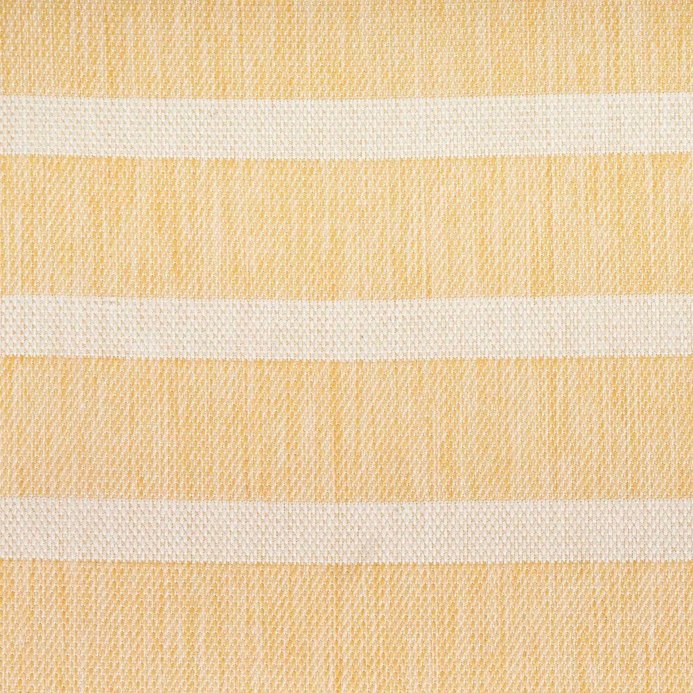 Nourison Positano POS03 Yellow and Ivory 5&#39; x 7&#39; Indoor/Outdoor Area Rug, , large