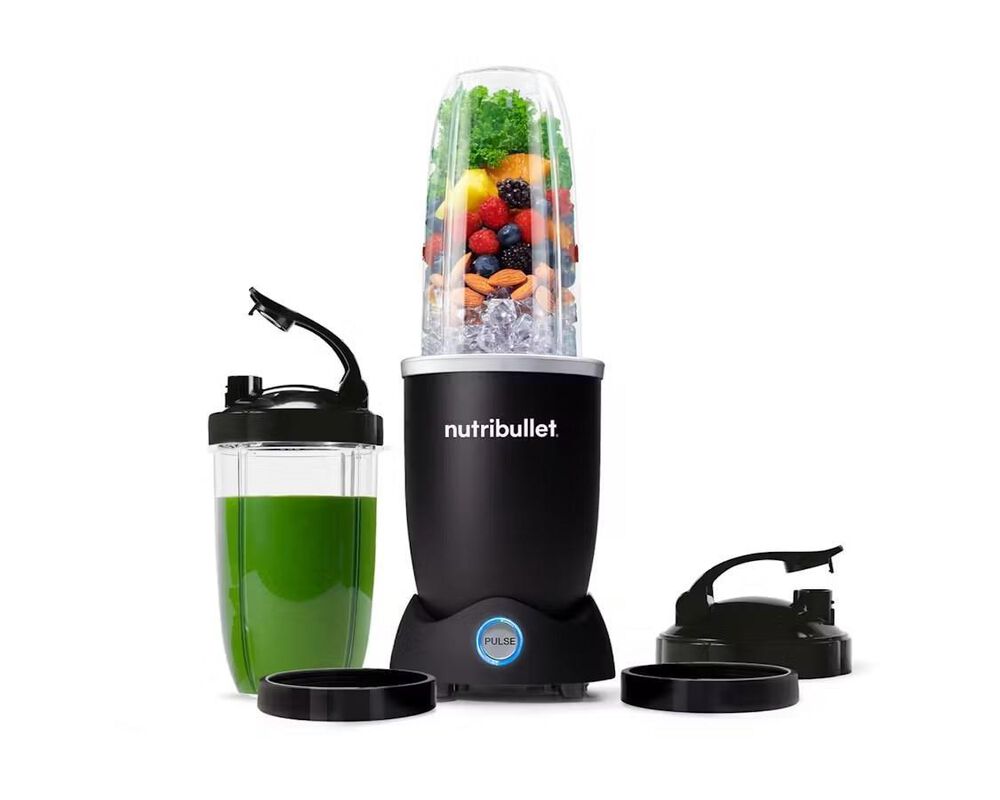 Nutri Bullet Pro+ Personal Blender with Pulse Function in Matte Black, , large