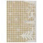 Dalyn Rug Company Wonderland WN32 3" x 5" Gold Indoor/Outdoor Area Rug, , large