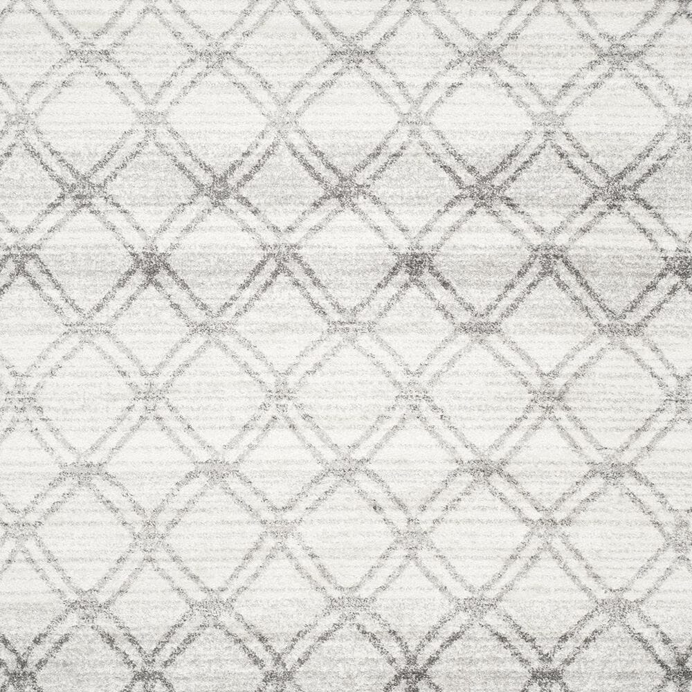 Safavieh Adirondack ADR105P-6SQ 6&#39; x 6&#39;  Silver/Charcoal Square Rug, , large