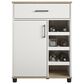 DHP Mirra Bar Cabinet in White, , large
