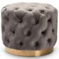 Baxton Studio Valeria Ottoman in Slate Grey, , large