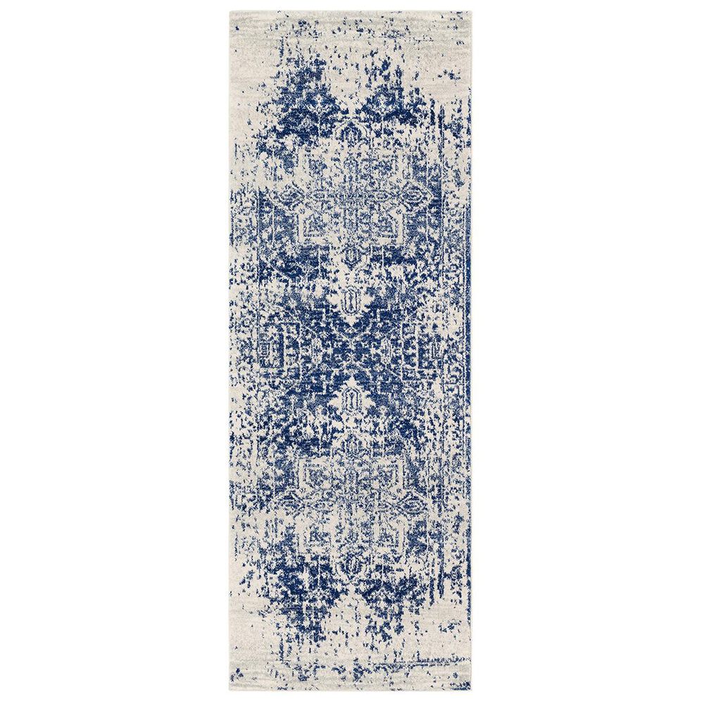 Surya Harput HAP-1021 2"7" x 10"3" Blue, Gray and Beige Runner, , large