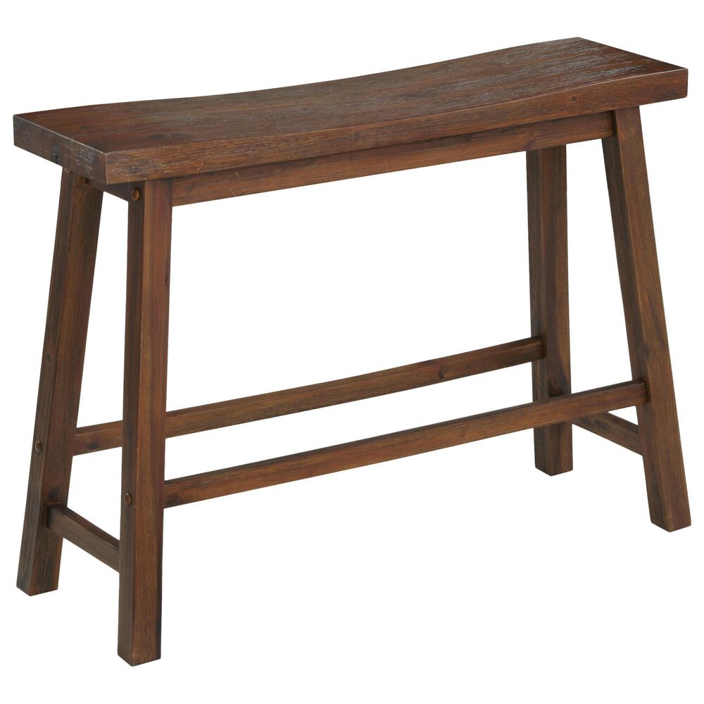 Boraam Industries Sonoma Bench in Chestnut, , large