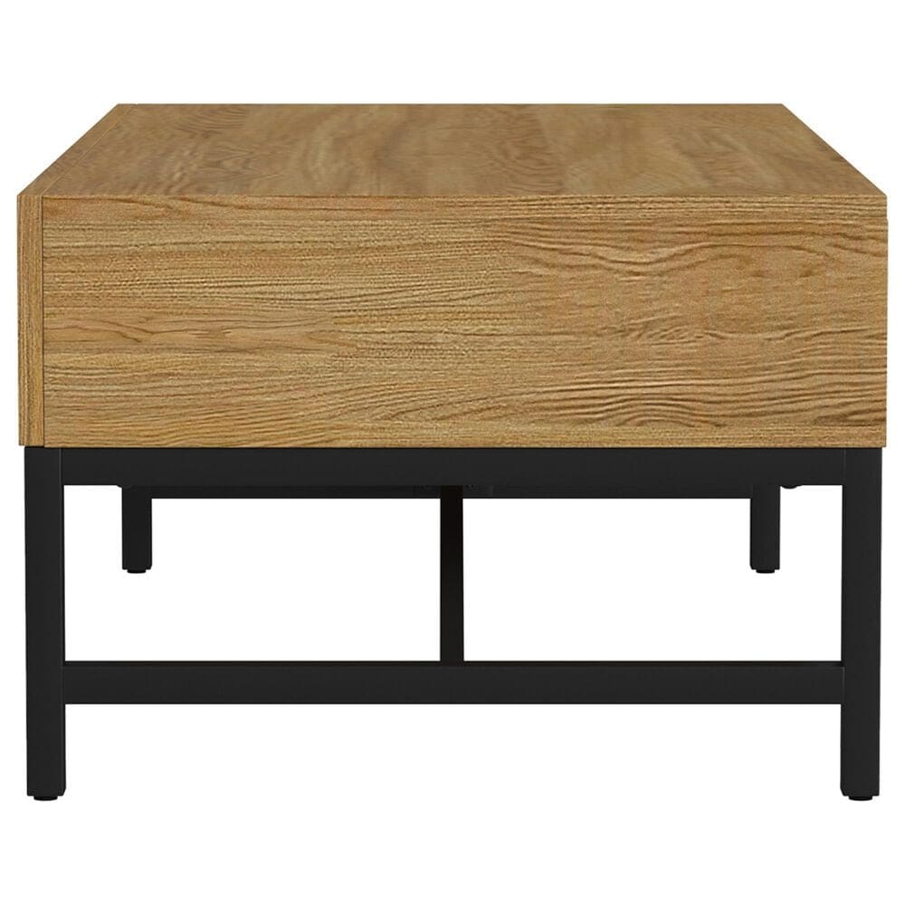 Hawthorne Furniture Newport Cocktail Table in Natural Oak, , large