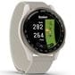 Garmin Approach S50 43mm Golf and Fitness Smartwatch Cream Gold Aluminum Bezel Case with Ivory Nylon Band, , large