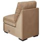Ashley 3-Piece Leather Sectional in Brown, , large