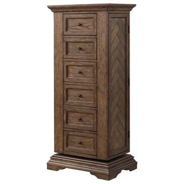 New Heritage Design Mar Vista 6-Drawer Lingerie Chest in Walnut, , large