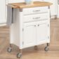 Homestyles Dolly Madison Kitchen Cart in Off-White, , large