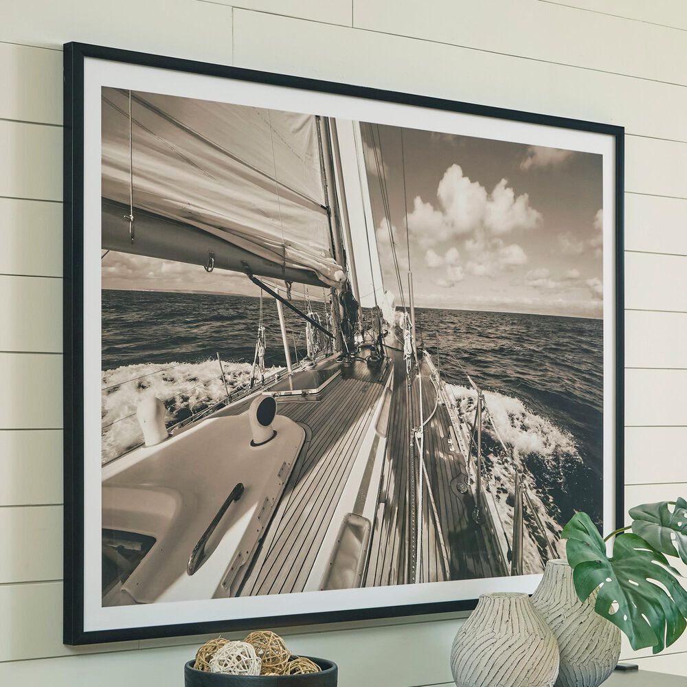Ashley Arlanford 63" x 47" Wall Art in Sepia, , large