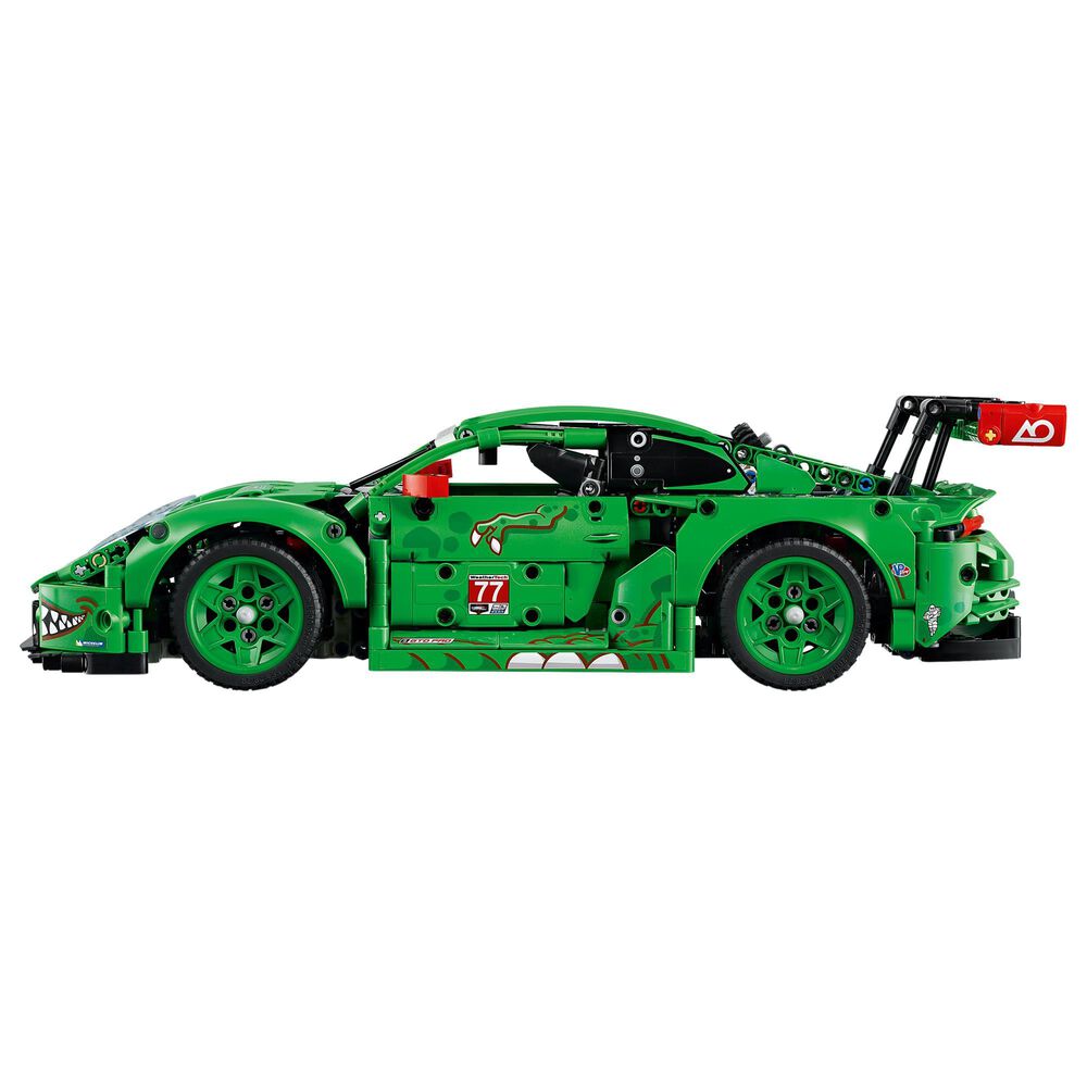 LEGO Technic Porsche 911 GT3 R Rexy AO Racing Car Building Set, , large