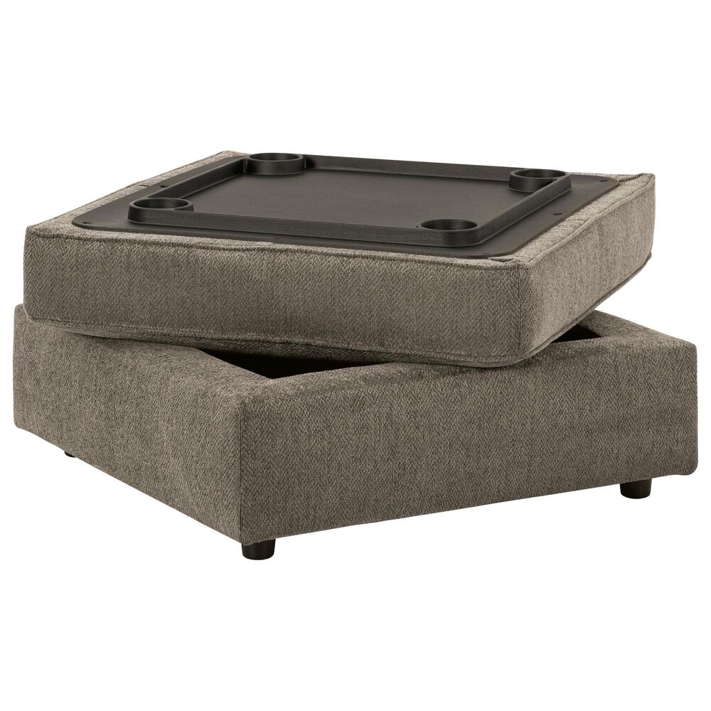 Ashley OPhannon Storage Ottoman in Putty, , large