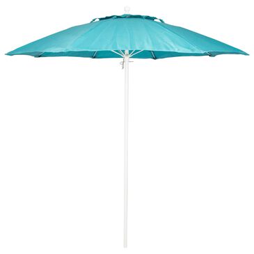 Floating Luxuries Kai Luxury 7.5" Octagonal Fiberglass Market Pool Umbrella in Aruba, , large