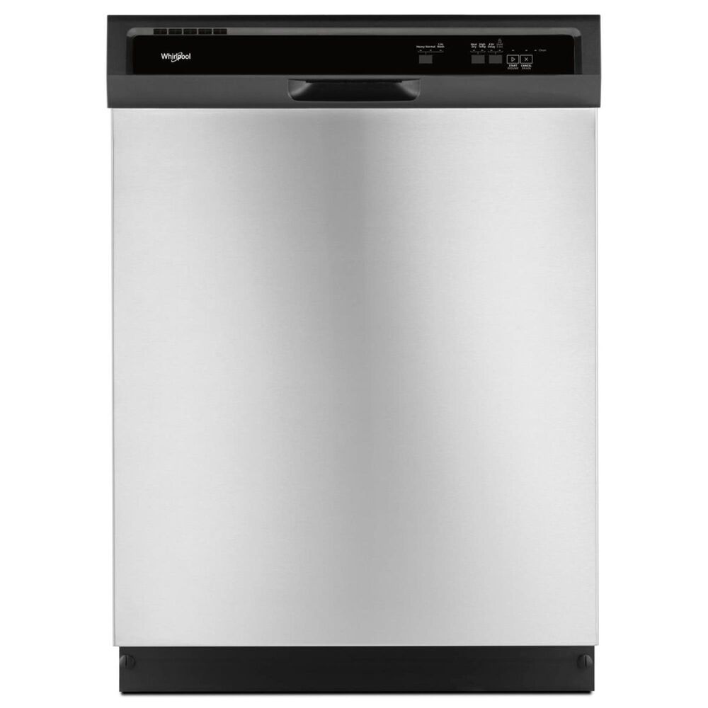 Whirlpool Heavy-Duty Dishwasher with 1-Hour Cycle in Stainless Steel, , large