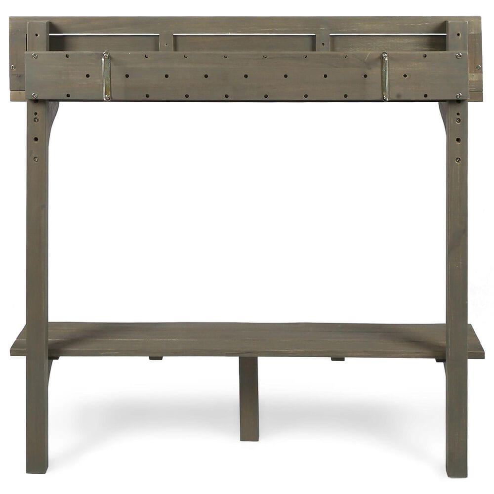 Hearth and Haven Balcony Patio Bar Table in Gray, , large