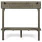 Hearth and Haven Balcony Patio Bar Table in Gray, , large