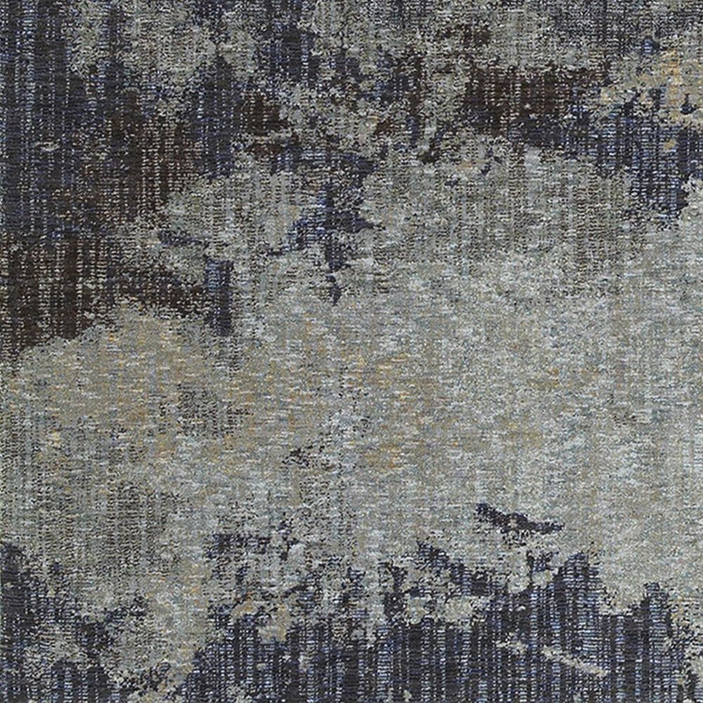 Oriental Weavers Evolution 8049B 6&#39;7&quot; x 9&#39;6&quot; Navy Area Rug, , large