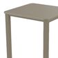 Telescope Casual Furniture Outdoor Square Side C Table with Marine Grade Polymer Top in Storm, , large