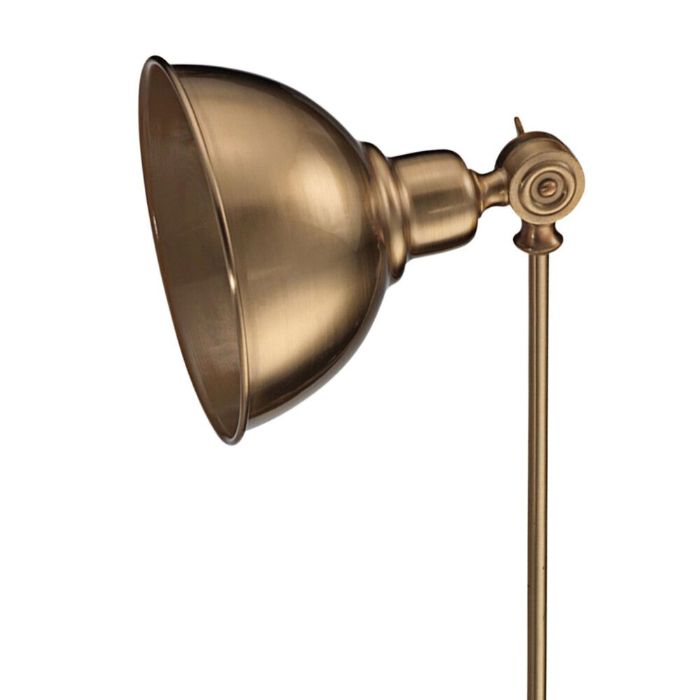 Splendor Living Wallace Adjustable Table Lamp in Antique Brass, , large
