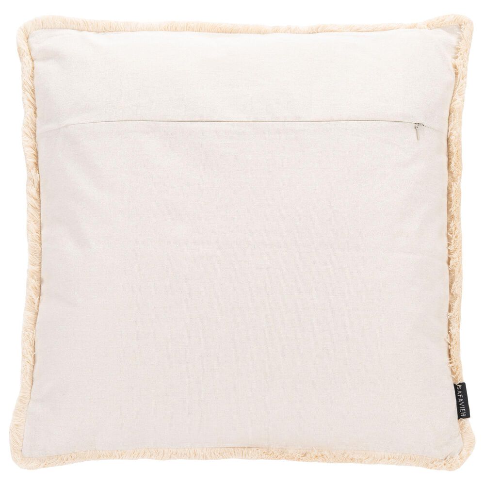 Safavieh Rinley 18&quot; Pillow in Gray and White, , large