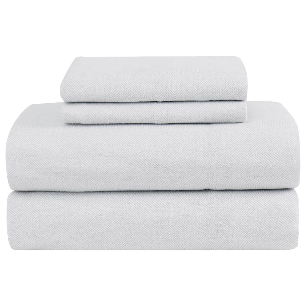Pem America London Fog 4-Piece Queen Sheet Set in Light Grey, , large