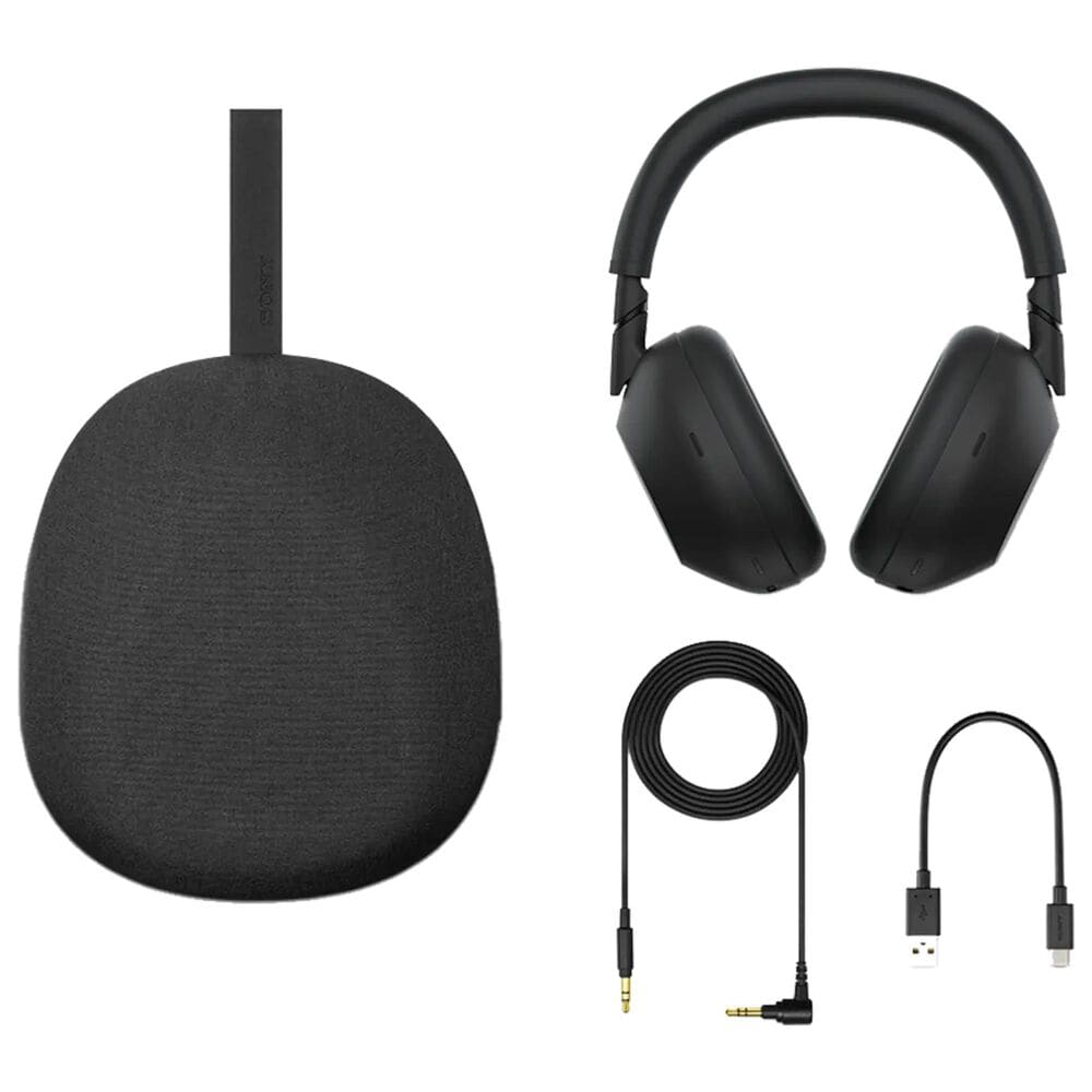 Sony Best Wireless Noise Canceling Over-Ear Headphones in Black, , large