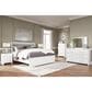 Ashley Maeling Dresser Mirror in Matte White, , large
