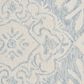 Feizy Belfort Floral 2" x 3" Blue and Gray Area Rug, , large