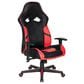 OSP Home Vapor Gaming Chair in Black and Red, , large